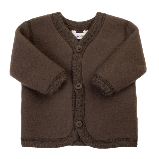 Joha wolfleece vest - Dark Brown
