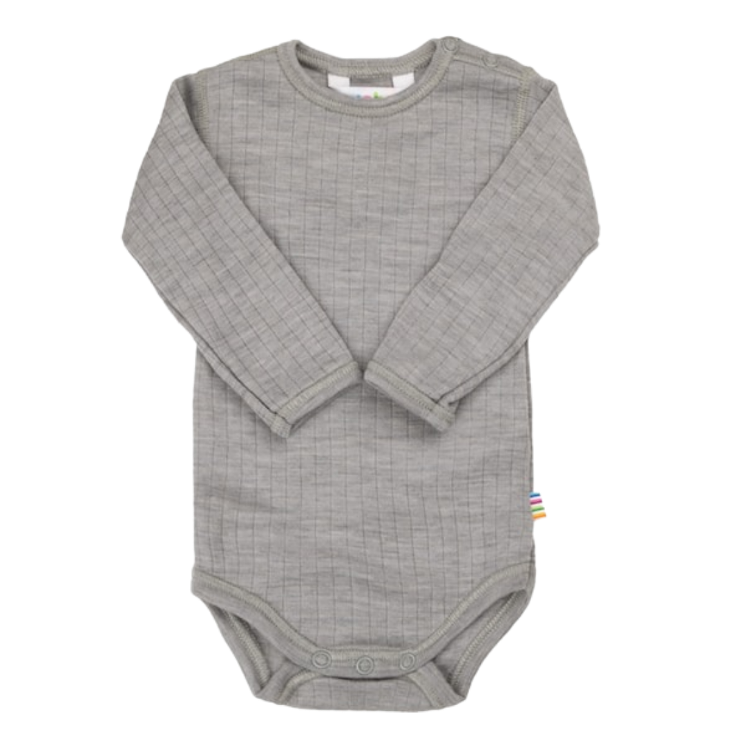 Joha woolen romper - Light Gray Melange