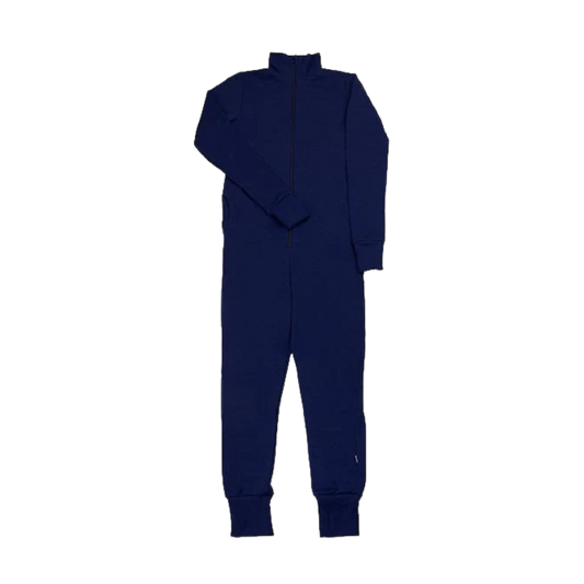 Joha merino wool jumpsuit men - Dark blue