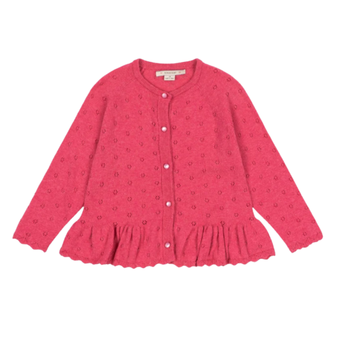 Konges Sløjd Posie Cardigan - Winterberry