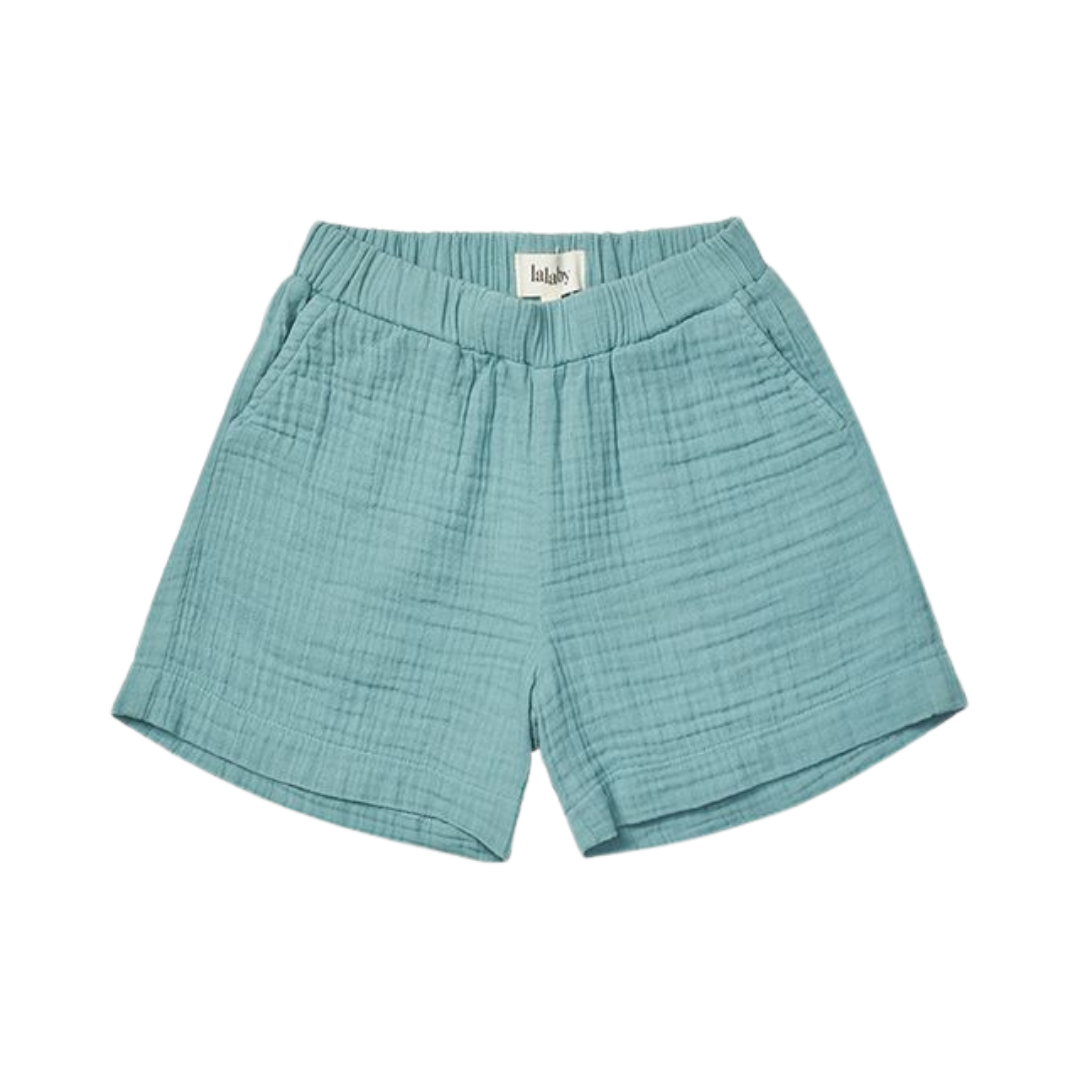 Lalaby katoenen short Andrea - Pool