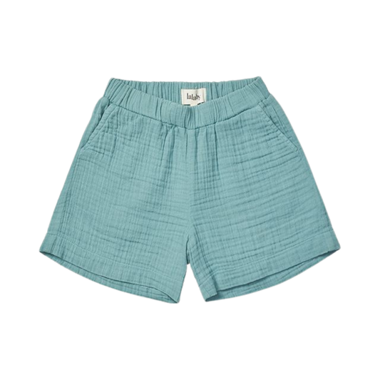 Lalaby cotton shorts Andrea - Pool