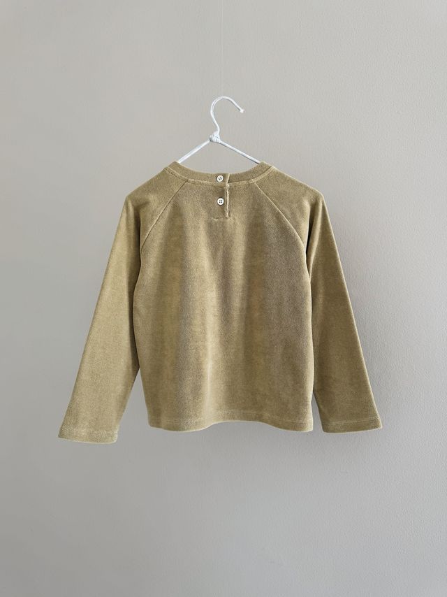 Lalaby cotton sweater Elo – Pistachio