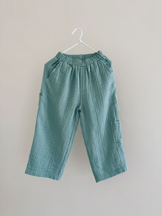 Lalaby cotton trousers Maxi – Pool