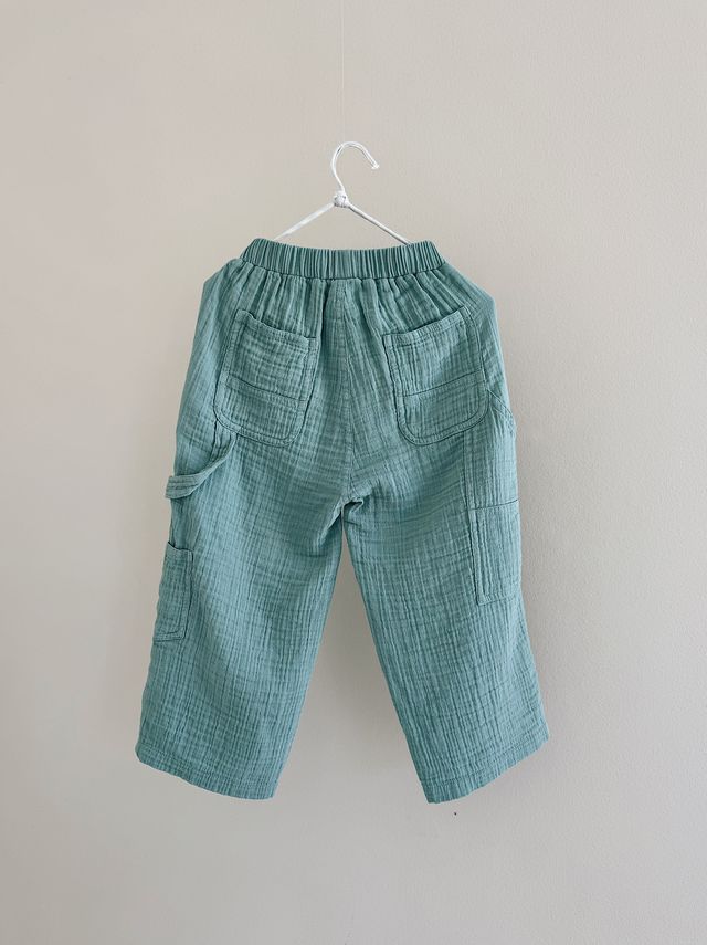 Lalaby cotton trousers Maxi – Pool