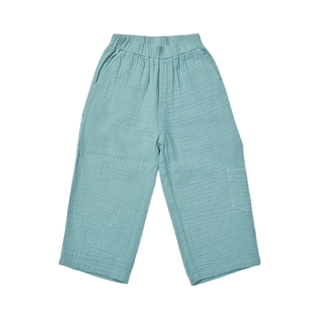 Lalaby cotton trousers Maxi – Pool