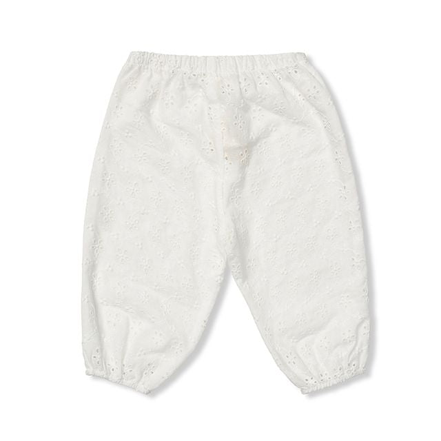 Lalaby Cotton Baby Trousers Pixi – Broderie Anglaise