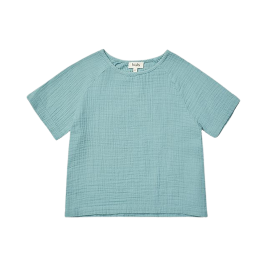 Lalaby cotton t-shirt Paolo - Pool