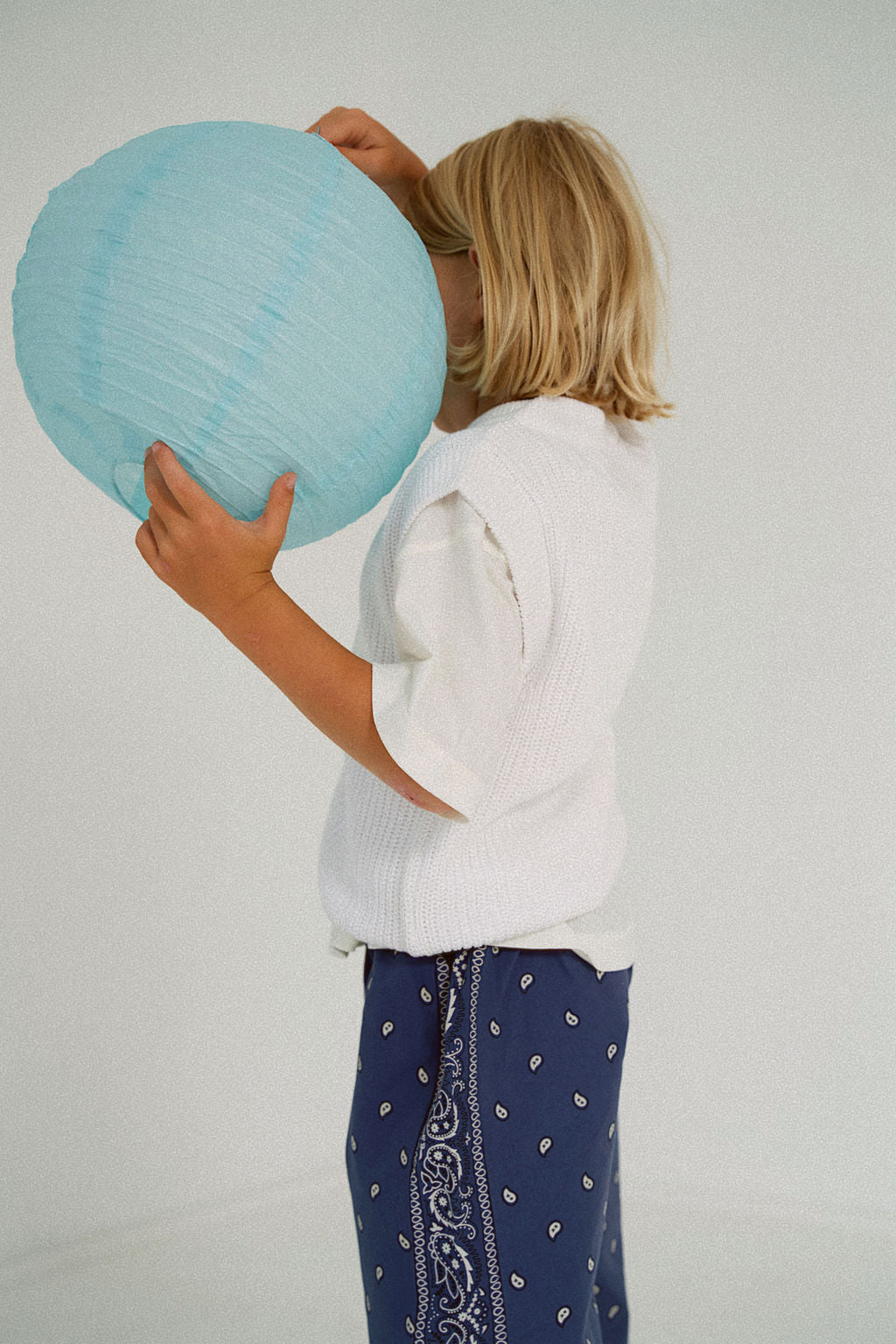 Rory George katoenen bandana broekje - Indigo