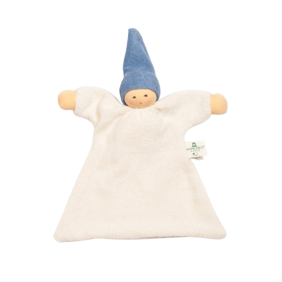 Nänchen Natur knuffeldoekje Nuckel – Dunkelblau
