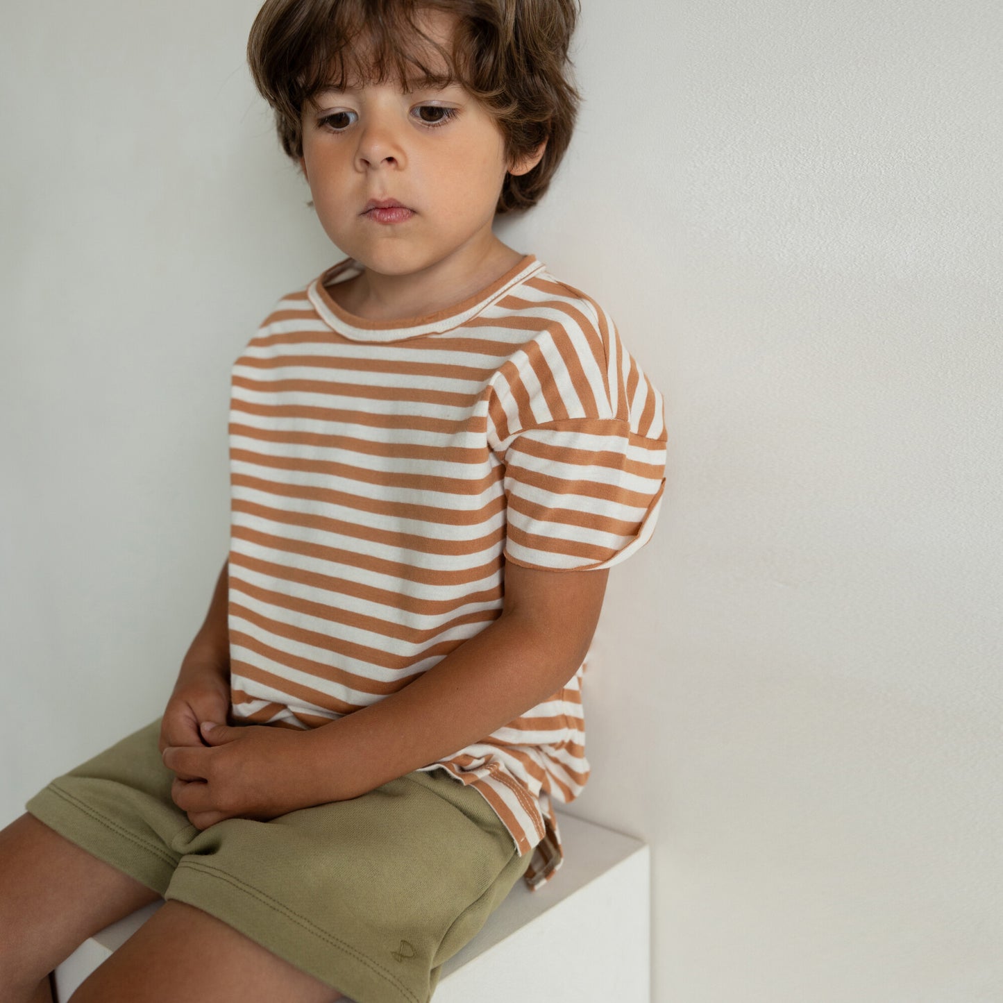 Phil & Phae oversized tee stripes - Hazel
