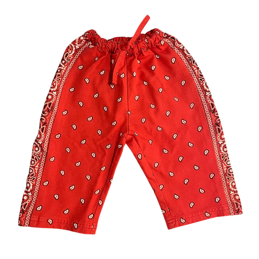 Rory George Cotton Bandana Pants - Red