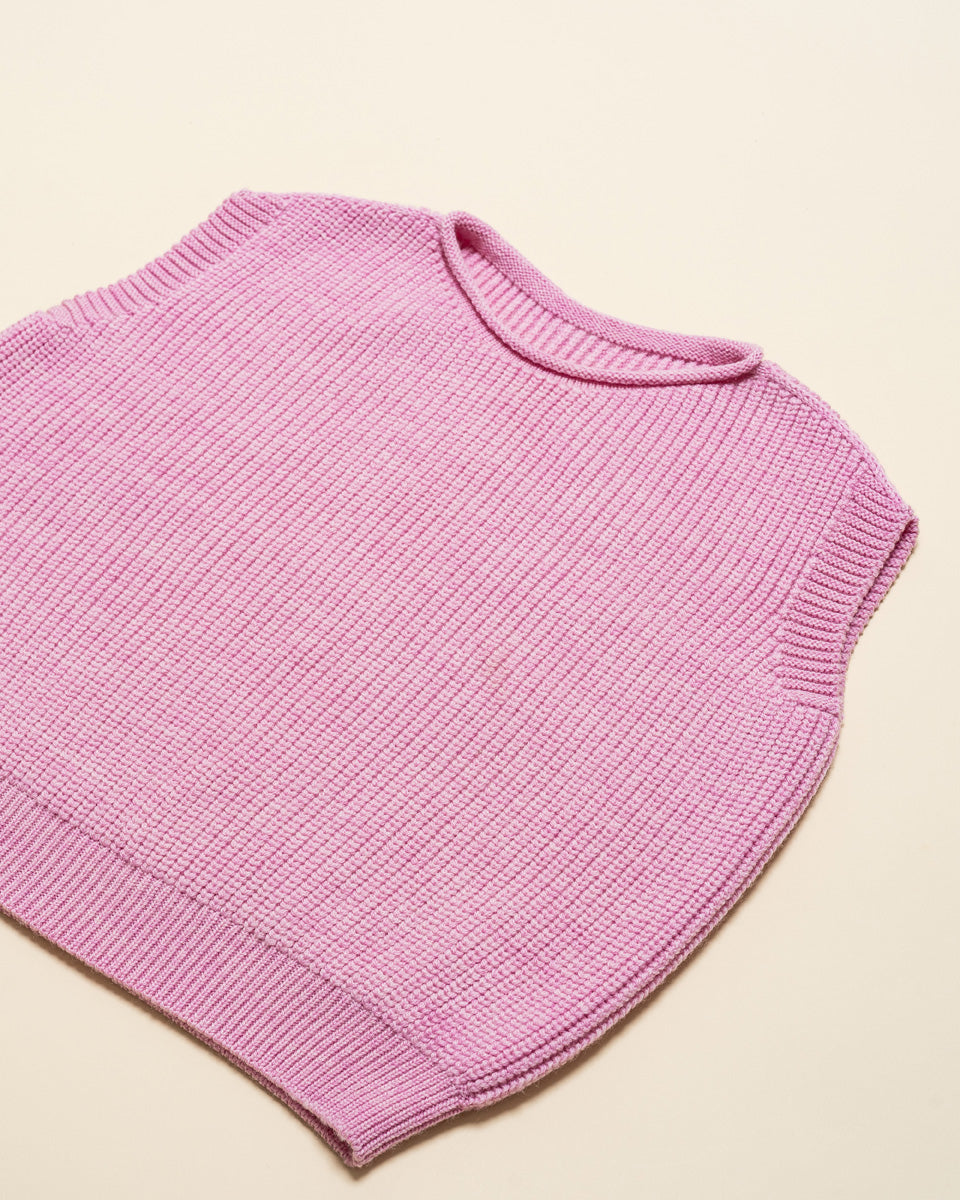 Hvid vest Harvey kids - Cotton Candy