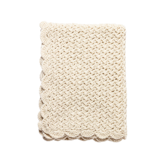 YAARN heirloom blanket - Cloud