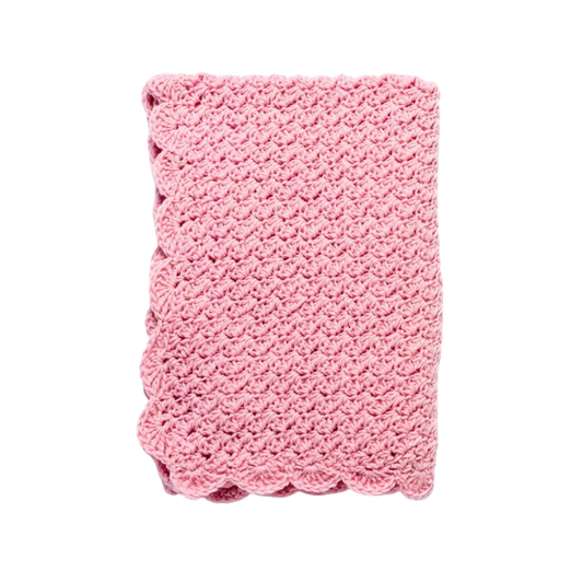 YAARN heirloom blanket - Cotton Candy