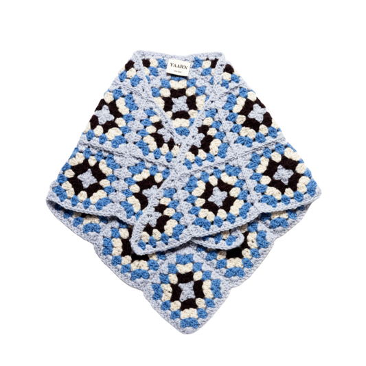 YARN triangle scarf Rose - Seaside
