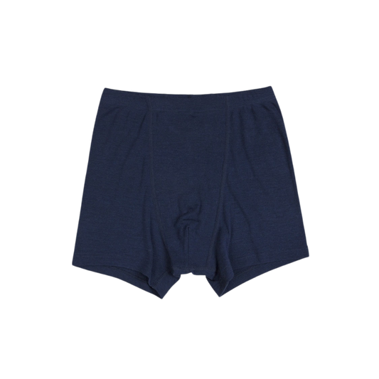 Joha Woll-Boxershorts Herren - Dunkelblau