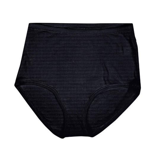 Joha Woll-High-Waist-Unterwäsche Damen - Schwarz