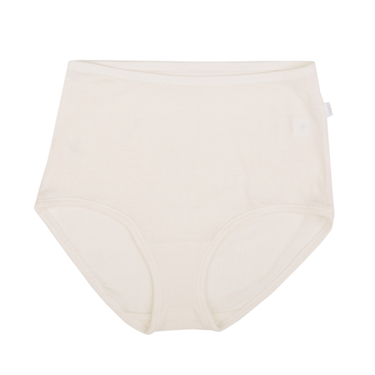 Joha Woll-Unterwäsche mit hoher Taille für Damen - Off-White