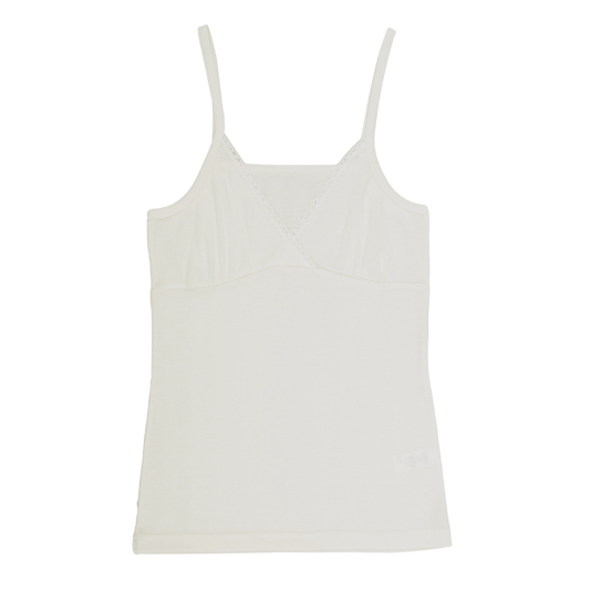 Joha Damen-Hemd aus Wolle/Seide - Off-White