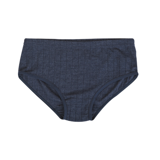 Joha Wolle/Seide Hipster Damen - Navy
