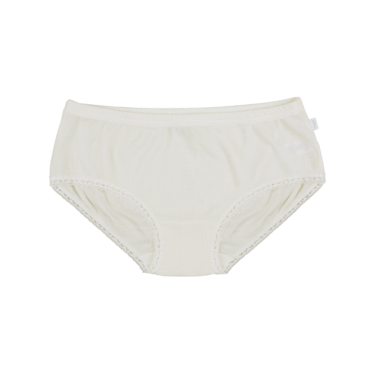 Joha Wolle/Seide Hipster Damen - Off-White
