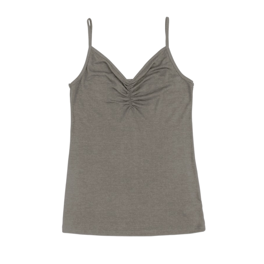 Joha wool/silk top ladies - Sesame melange