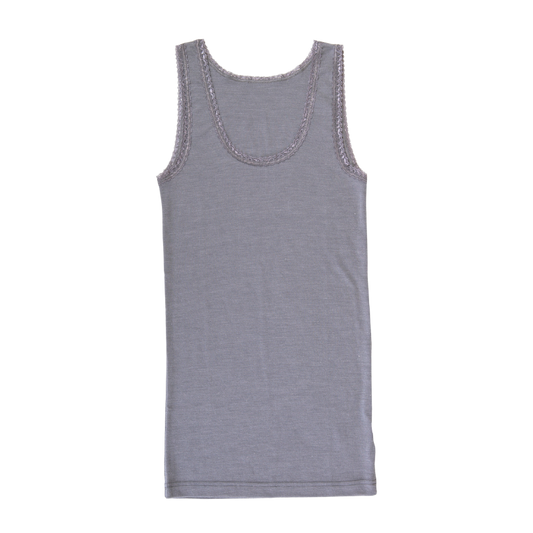 Joha Wolle/Seide Shirt Damen - Grau